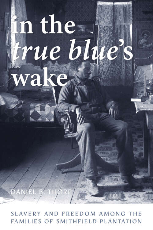 Book cover of In the True Blue's Wake: Slavery and Freedom among the Families of Smithfield Plantation (The American South Series)