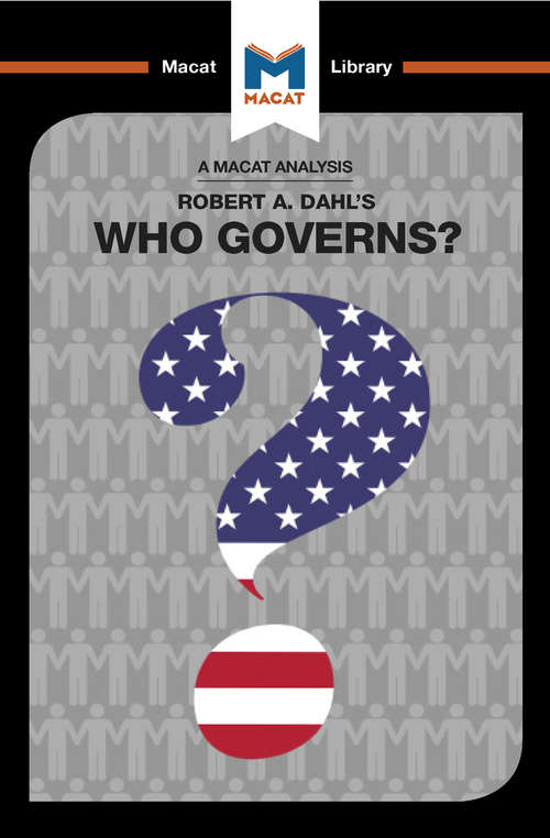 Book cover of Who Governs?