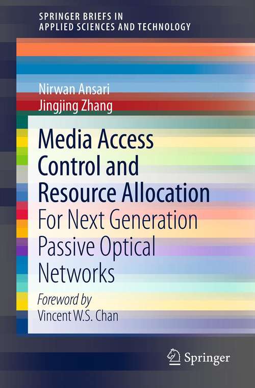 Book cover of Media Access Control and Resource Allocation