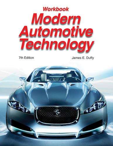 Book cover of Modern Automotive Technology (Workbook)