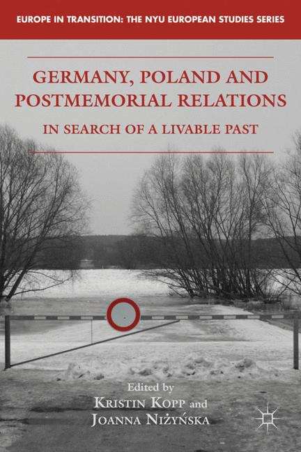 Book cover of Germany, Poland, and Postmemorial Relations
