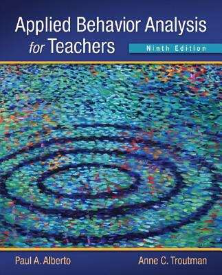 Book cover of Applied Behavior Analysis for Teachers