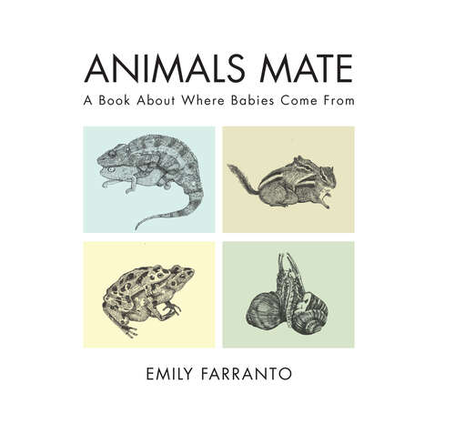 Book cover of Animals Mate: A Book About Where Babies Come From