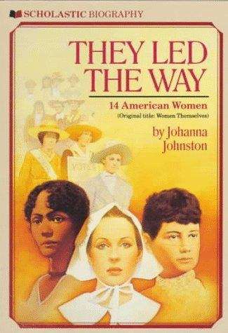 Book cover of They Led the Way: 14 American Women