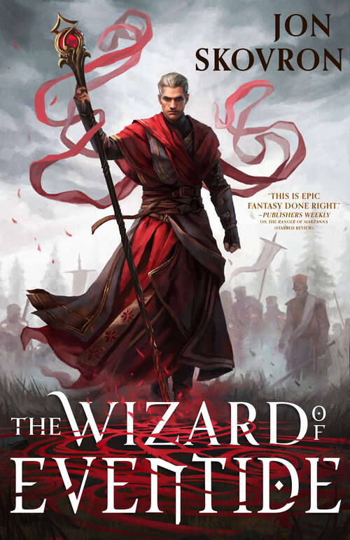 Book cover of The Wizard of Eventide (The Goddess War #3)