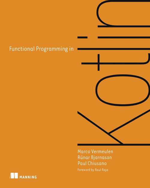 Book cover of Functional Programming in Kotlin