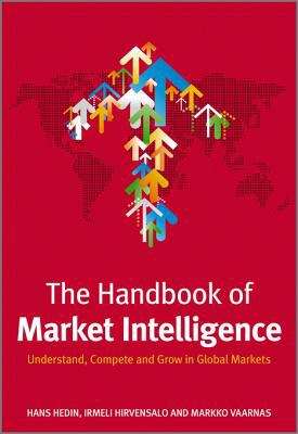 Book cover of The Handbook of Market Intelligence