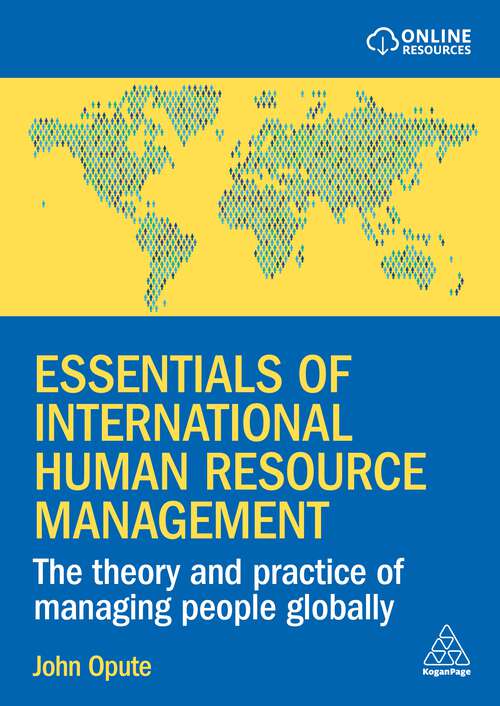 Book cover of Essentials of International Human Resource Management: The Theory and Practice of Managing People Globally