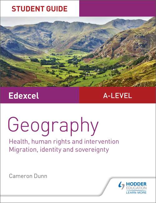 Book cover of Edexcel A-level Geography Student Guide 5: Health Human Rights Epub