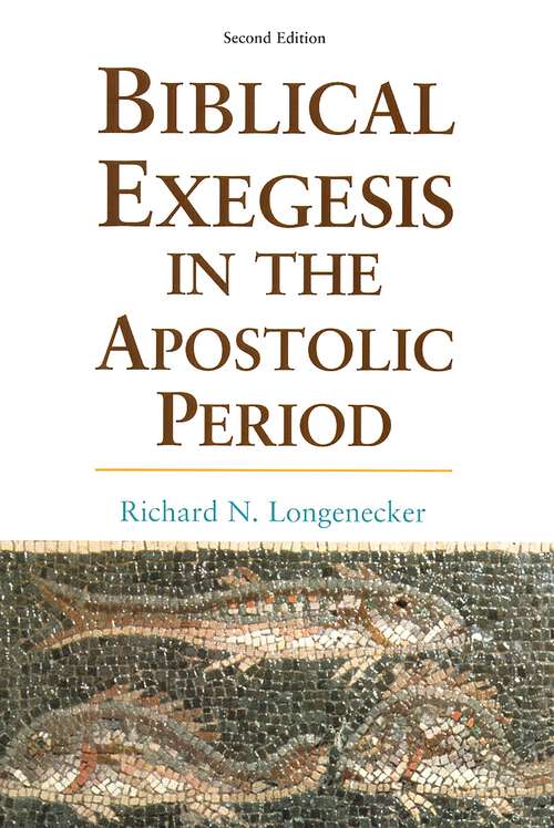 Book cover of Biblical Exegesis in the Apostolic Period