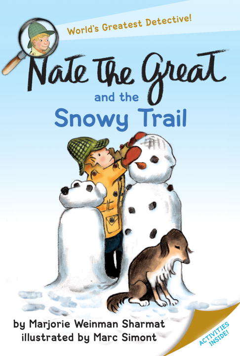 Book cover of Nate the Great and the Snowy Trail (Nate the Great)