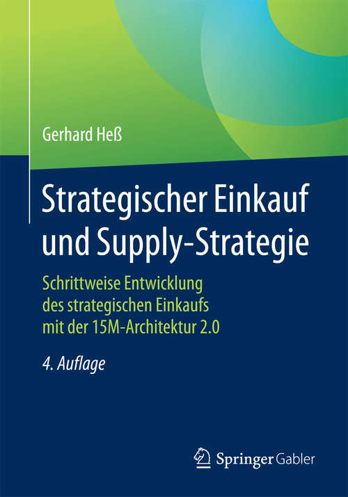 Book cover of Strategischer Einkauf und Supply-Strategie