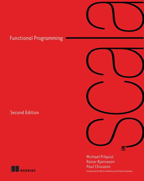 Book cover of Functional Programming in Scala, Second Edition
