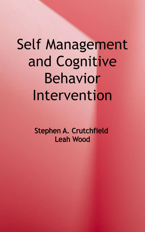Book cover of Self-Management and Cognitive Behavior Interventions