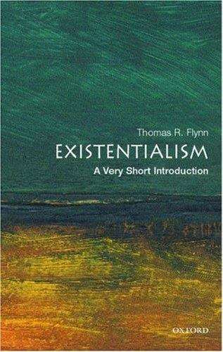 Book cover of Existentialism: A Very Short Introduction