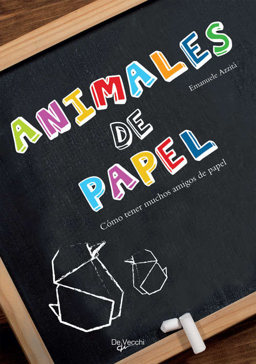 Book cover of Animales de papel