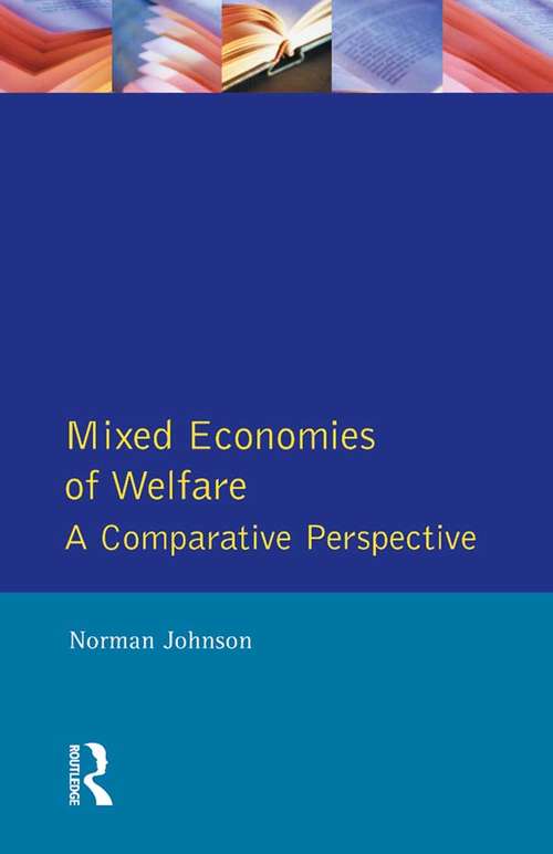 Book cover of Mixed Economies Welfare