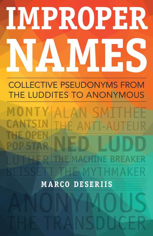 Book cover of Improper Names