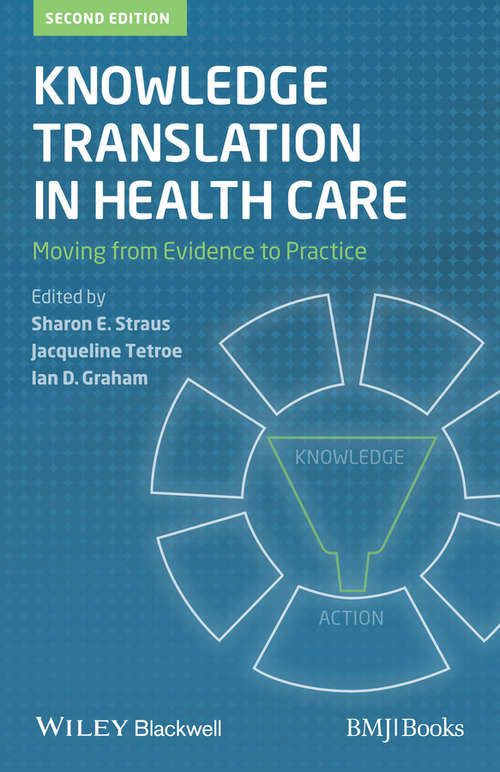 Book cover of Knowledge Translation in Health Care: Moving from Evidence to Practice (2)