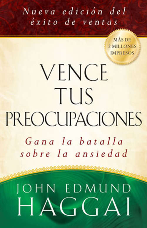 Book cover of Vence tus preocupaciones