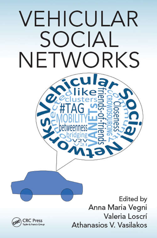 Book cover of Vehicular Social Networks