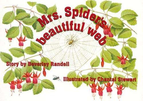 Book cover of Mrs. Spider's Beautiful Web (Rigby PM Storybooks: Green (Level 13))