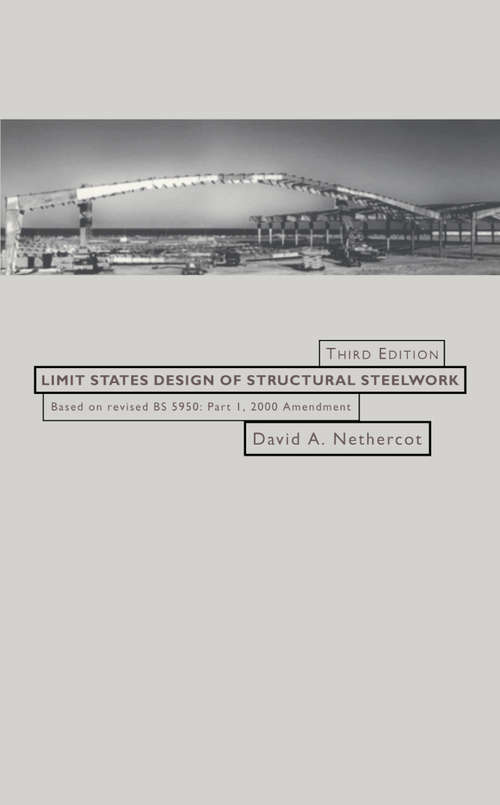 Book cover of Limit States Design of Structural Steelwork (3)