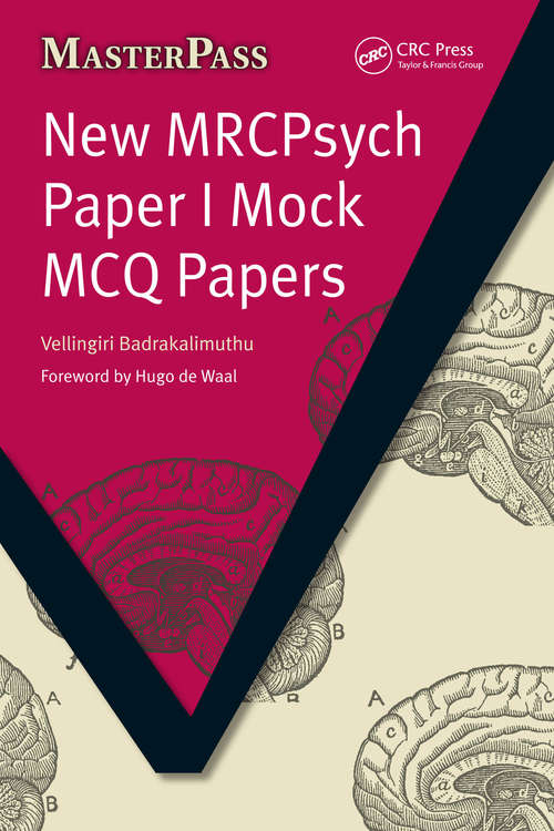 Book cover of New MRCPsych Paper I Mock MCQ Papers (MasterPass)