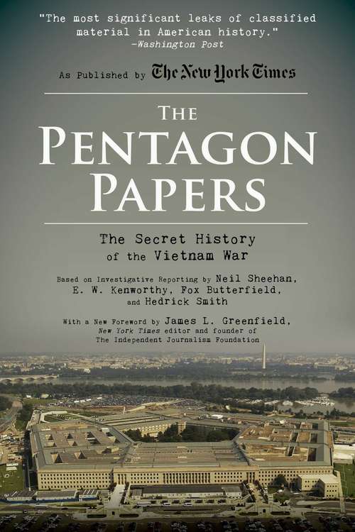 Book cover of The Pentagon Papers: The Secret History of the Vietnam War