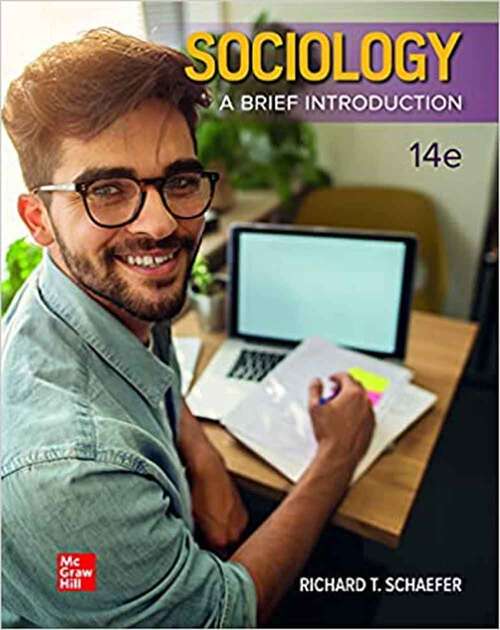 Book cover of Sociology: A Brief Introduction (Fourteenth Edition)