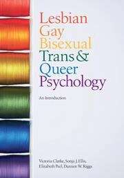 Book cover of Lesbian, Gay, Bisexual, Trans and Queer Psychology