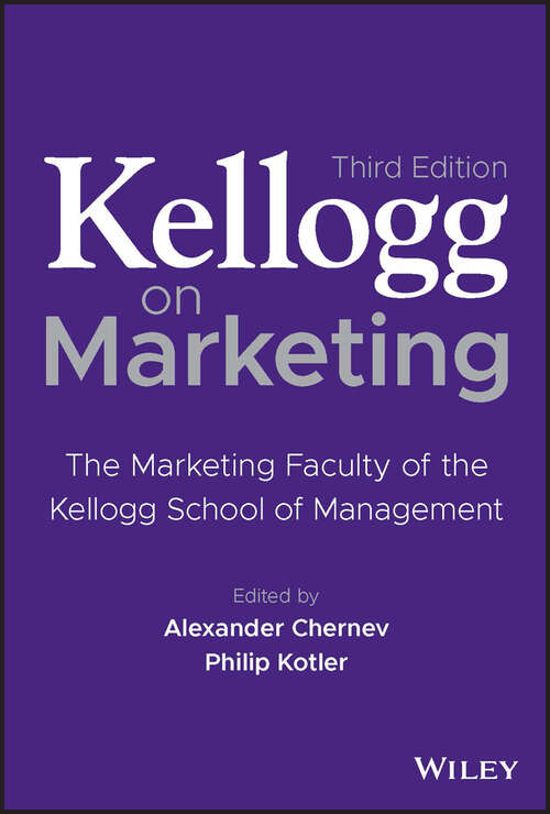 Book cover of Kellogg on Marketing: The Marketing Faculty of the Kellogg School of Management (3)