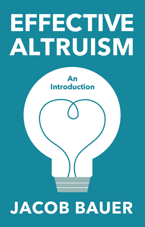 Book cover of Effective Altruism: An Introduction