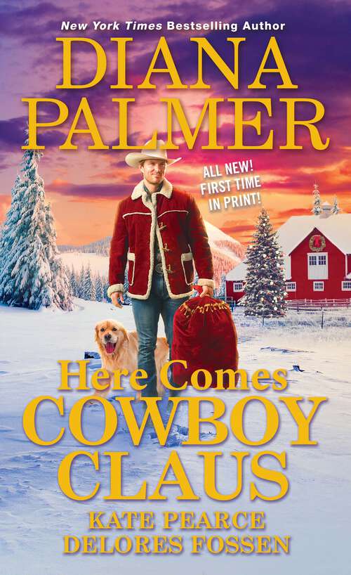 Book cover of Here Comes Cowboy Claus