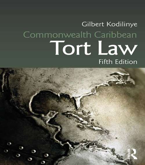 Book cover of Commonwealth Caribbean Tort Law (5) (Commonwealth Caribbean Law)