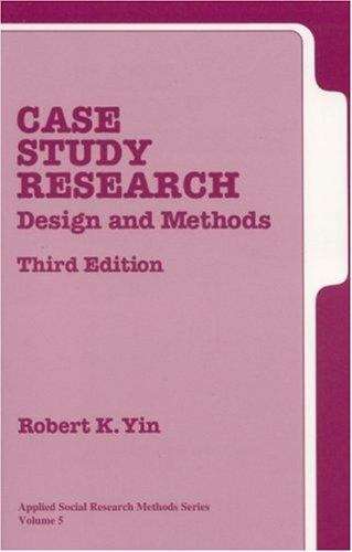 Book cover of Case Study Research