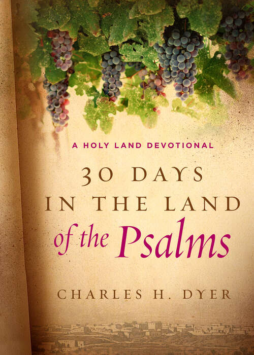Book cover of 30 Days in the Land of the Psalms: A Holy Land Devotional
