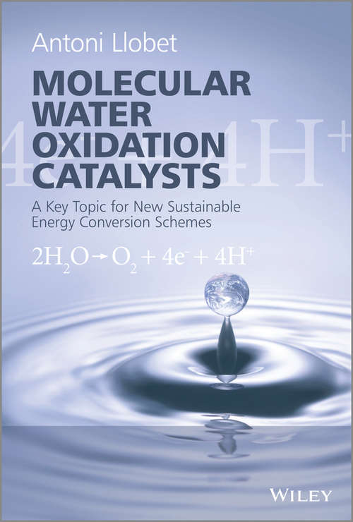 Book cover of Molecular Water Oxidation Catalysis