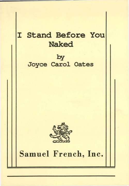 Book cover of I Stand Before You Naked