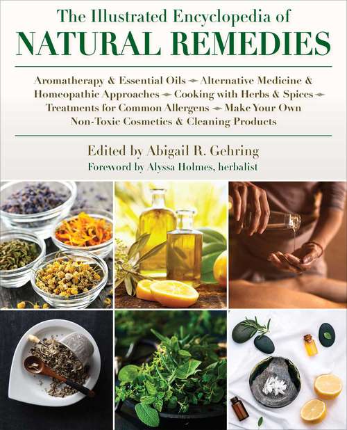 Book cover of The Illustrated Encyclopedia of Natural Remedies