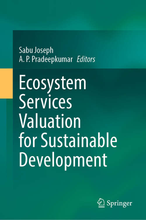 Book cover of Ecosystem Services Valuation for Sustainable Development (2024)