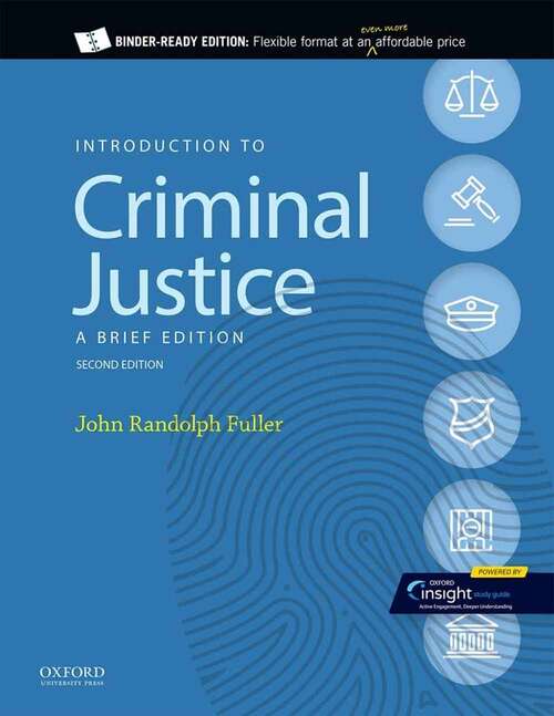 Book cover of Introduction To Criminal Justice: A Brief Edition (2)