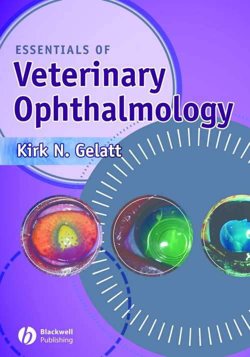 Book cover of Essentials of Veterinary Ophthalmology (Second Edition)