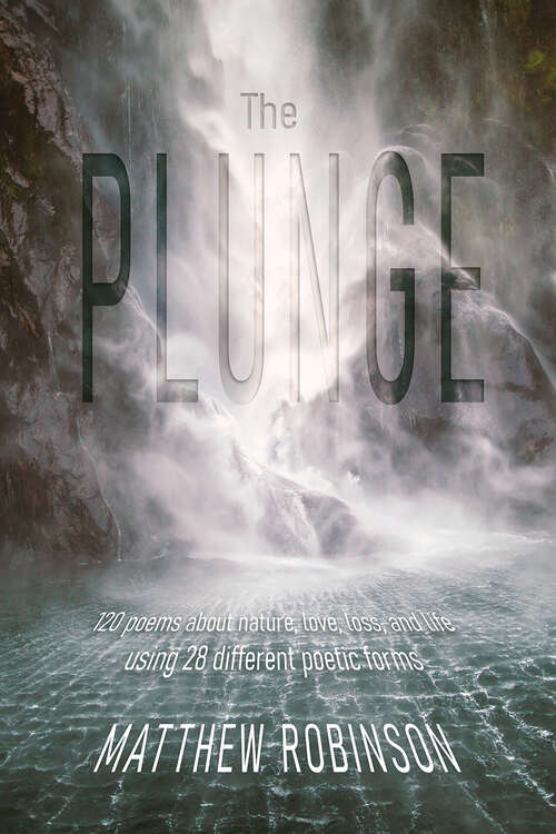 Book cover of The Plunge: 120 poems about nature, love, loss, and life, using 28 different poetic forms