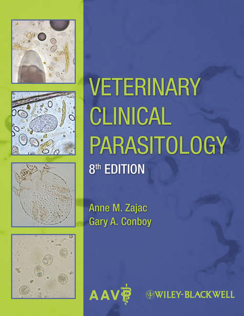 Book cover of Veterinary Clinical Parasitology (7th edition)