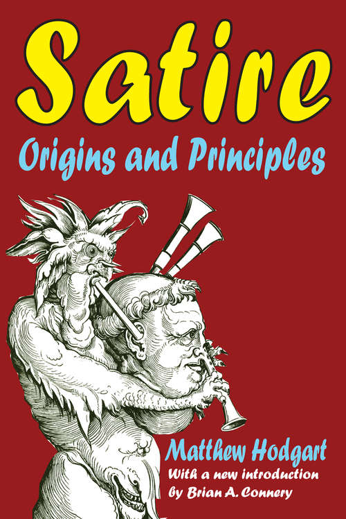 Book cover of Satire: Origins and Principles (15)