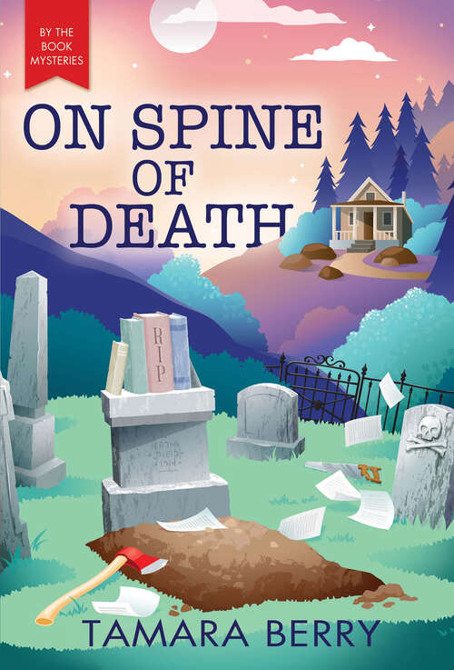 Book cover of On Spine of Death (By the Book Mysteries #2)