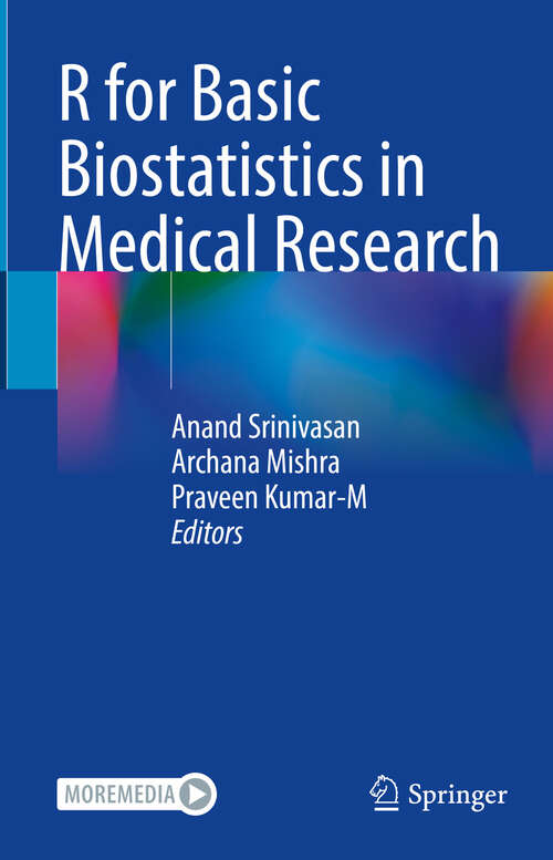 Book cover of R for Basic Biostatistics in Medical Research