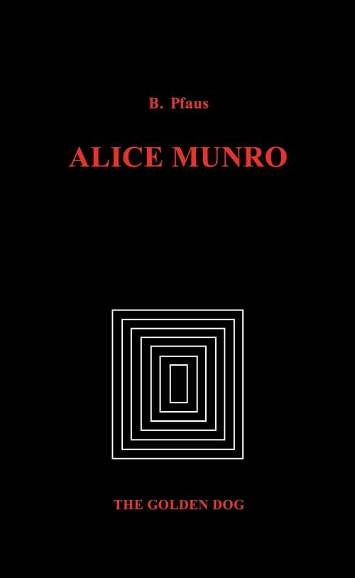 Book cover of Alice Munro