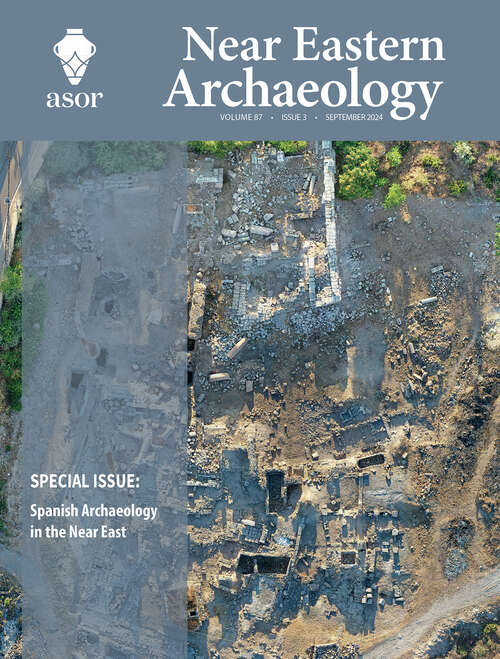 Book cover of Near Eastern Archaeology, volume 87 number 3 (September 2024)